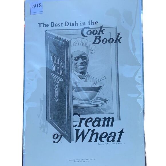 Vintage 1918 Cream of Wheat Best Dish in The Cookbook Ad Advertisement - Picture 3 of 3